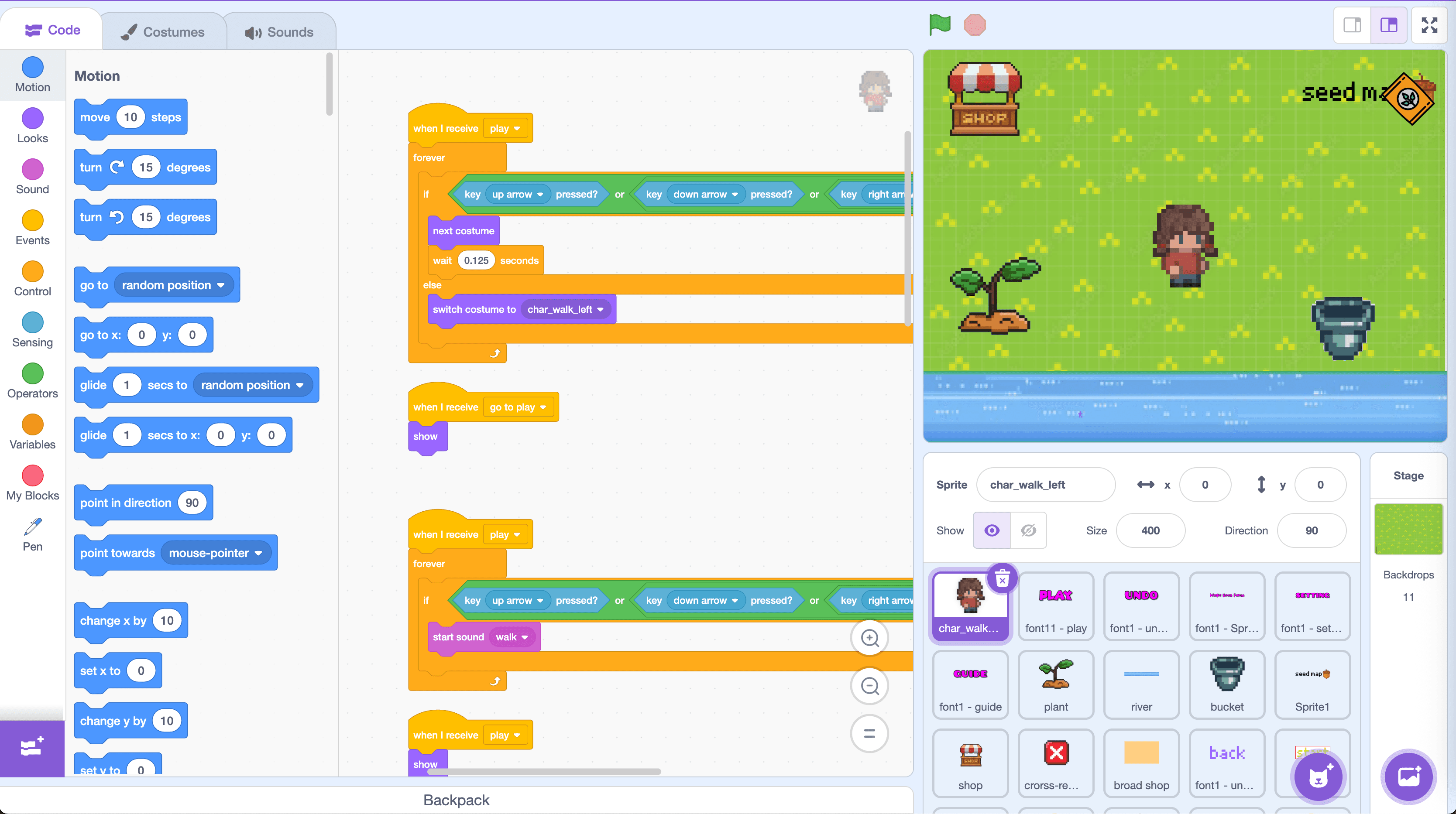 Sản phẩm học sinh Scratch tại CodeLab